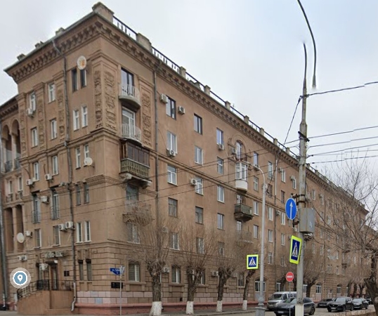 Жилой дом, г. Волгоград, Центральный район, ул. им. Чуйкова, 1