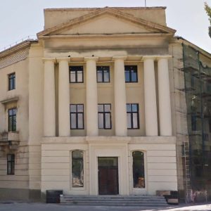 Здание, г. Волжский, 1-ая очередь города, пр-кт им. Ленина, 1 (ул. им. Ф.Г. Логинова, 19)
