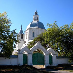 Церковь Воскресения Ограда с воротами, г. Серафимович (1)