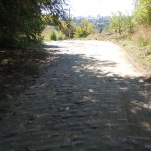 Участок старой дубовской дороги (50 м), г. Волгоград, Тракторозаводский район, продолжение ул. Шурухина через реку Мокрая Мечетка