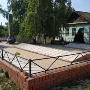 Братская могила советских воинов, погибших в период Сталинградской битвы, Городищенский район, с. Орловка (1)