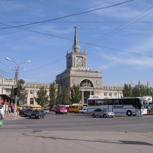 Железнодорожный вокзал станции Волгоград-I, г. Волгоград, Центральный район, Привокзальная площадь