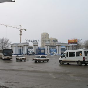 Ансамбль спорткомплекса стадиона Динамо, г. Волгоград, Центральный район, ул. Новороссийская, 2