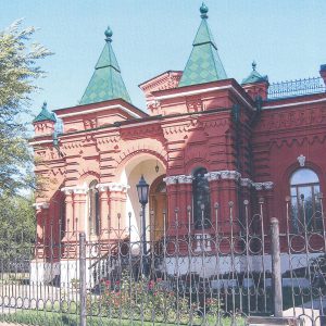 Дом, в котором помещался штаб обороны Царицына в 1918 г. В доме — музей обороны Царицына-Сталинграда, г. Волгоград, Центральный район,ул. им. Гоголя, 10 (1)