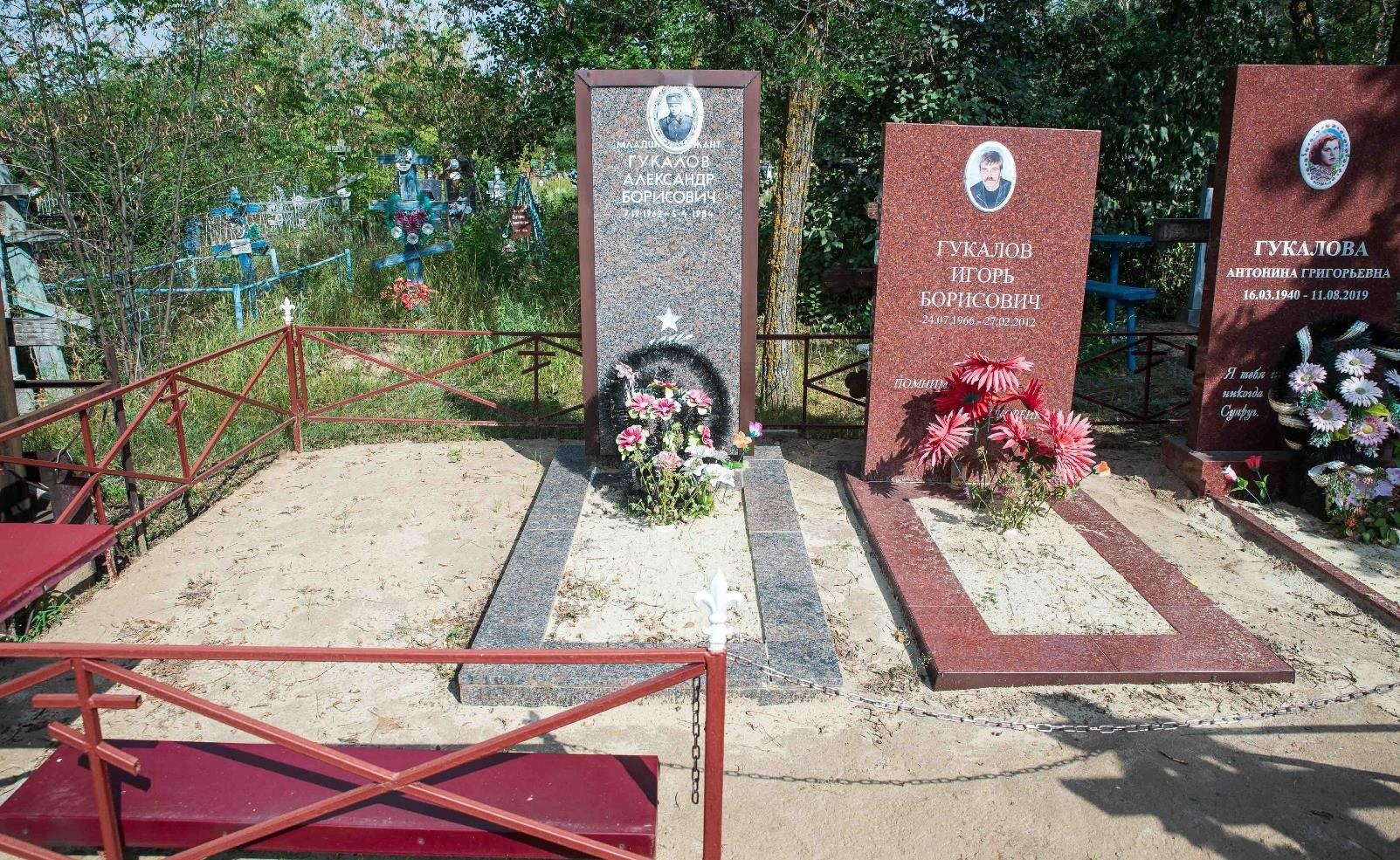 Могила воина-интернационалиста Гукалова А.Б., Фроловский район, г. Фролово