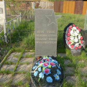 Могила неизвестного советского солдата, погибшего в период Сталинградской битвы, Городищенский район, с. Карповка (1)