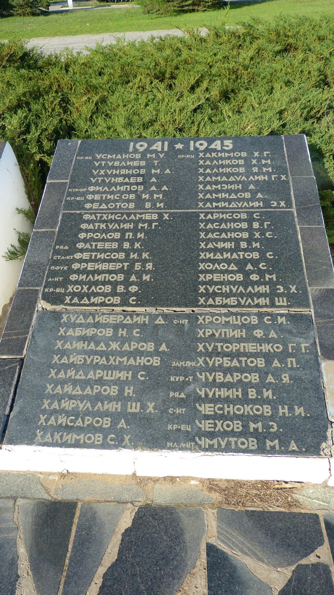 Братская могила участников гражданской войны и советских воинов, погибших в период Сталинградской битвы, г. Волжский, 39 квартал (ул. Сталинградская, парк 60-летия Октября) (9)