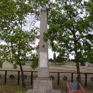 Братская могила советских воинов, погибших в период Сталинградской битвы, Серафимовичский район, х. Рыбный, центр (1)