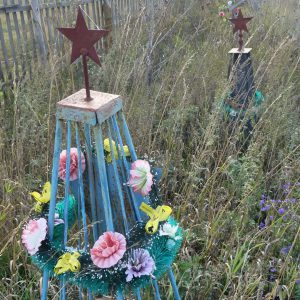 Могила неизвестного советского воина, погибшего в период Сталинградской битвы, Фроловский район, х. Зеленовский (1)