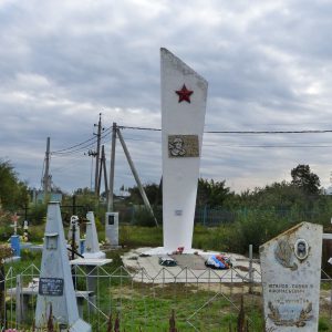 Братская могила советских воинов, погибших в период Сталинградской битвы, Михайловский район, с. Сидоры, кладбище (1)