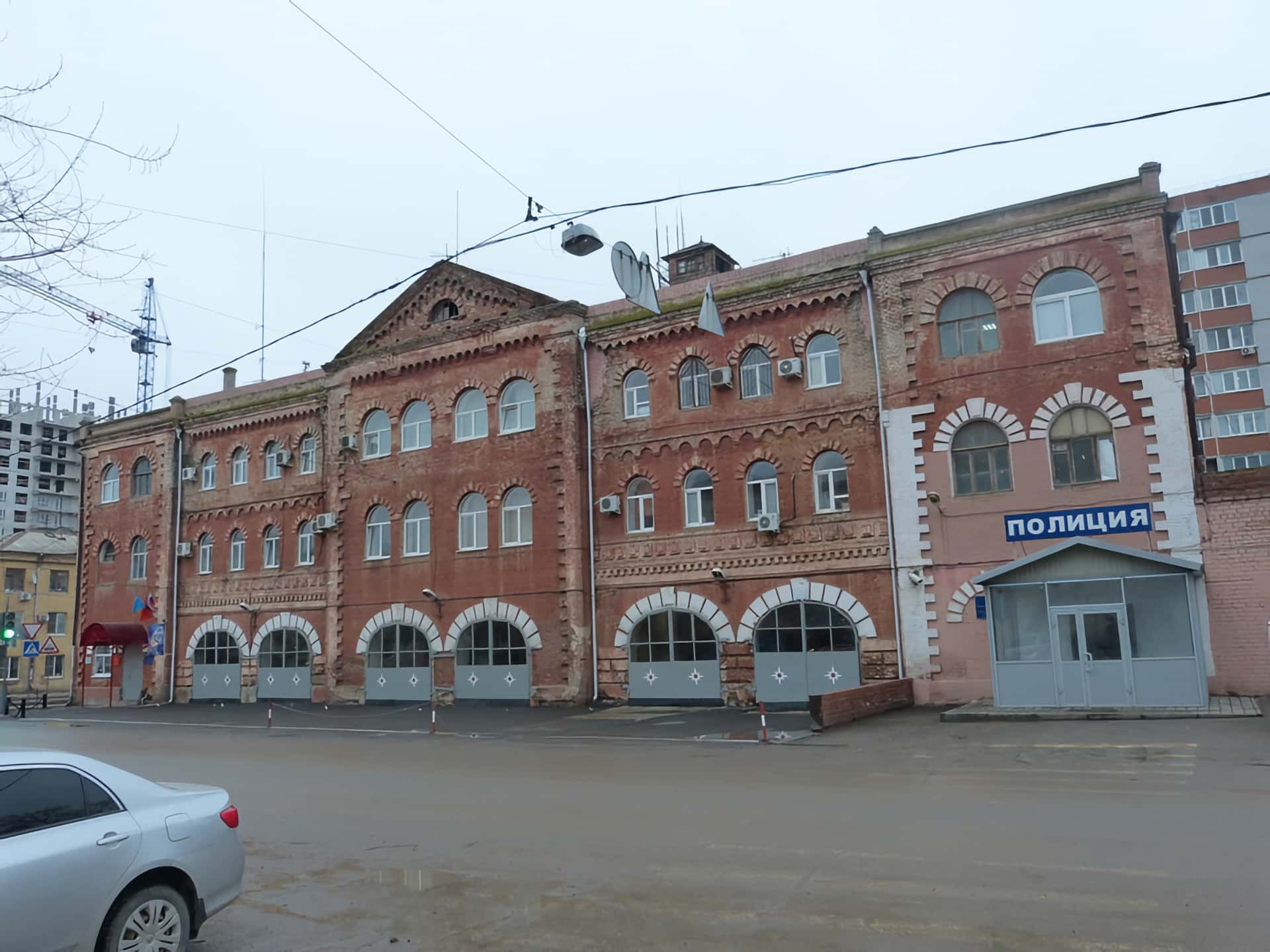 Пожарная часть (пожарная часть № 20), г. Волгоград, Ворошиловский район, ул. Баррикадная, 21 (6)